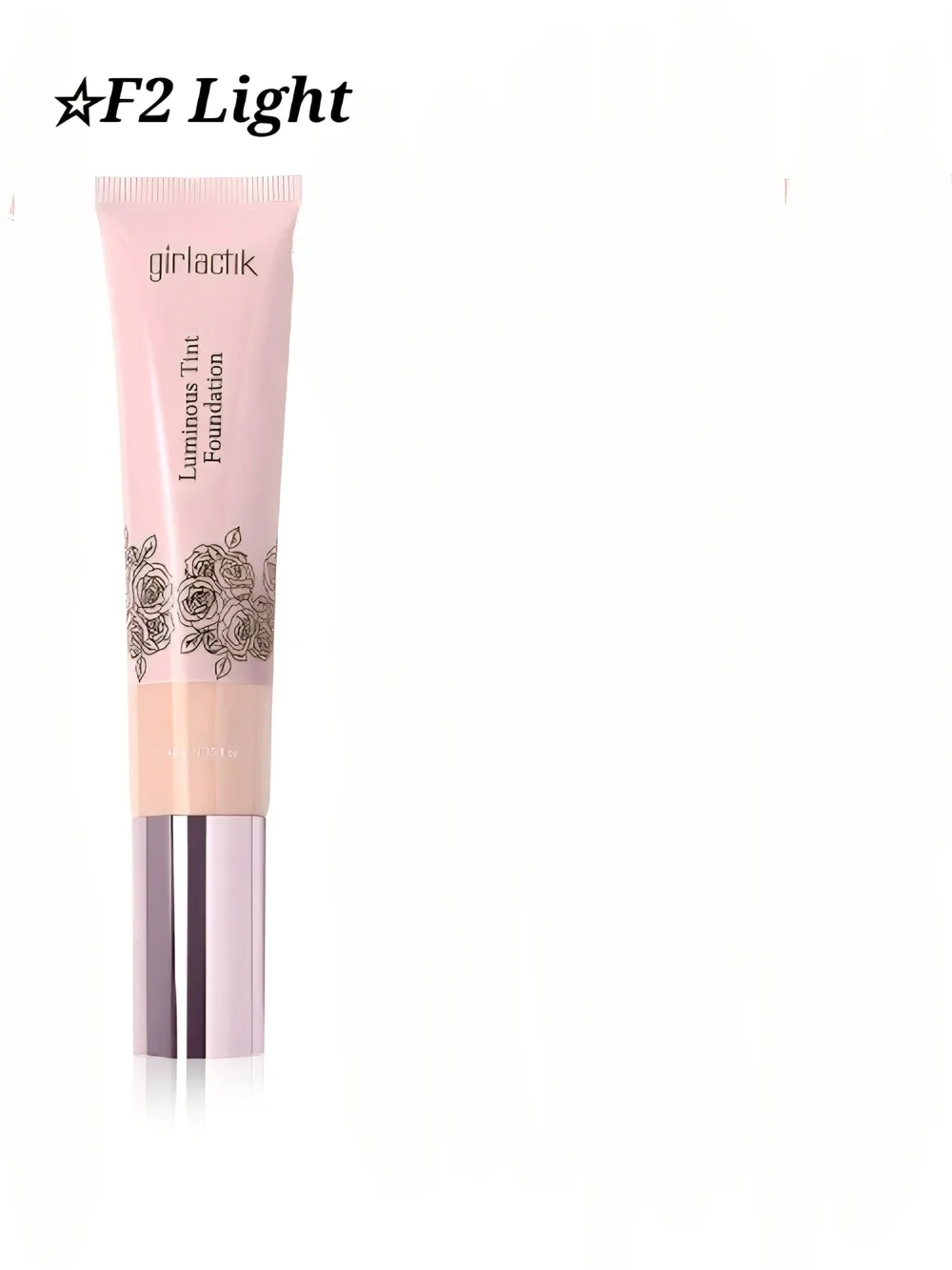 Girlactik 2-in-1 Luminous Tint Foundation 0.34fl Oz F2 Light Sealed